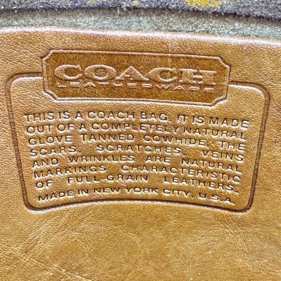 RARE Vintage Coach Courier Bonnie Cashin Crossbody Pre-Serial Number Leather - Picture 14 of 16